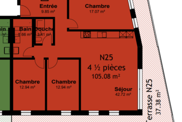 3 Bedrooms Flat, New flat