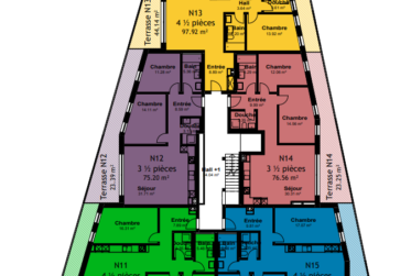 3 Bedrooms Flat, New flat