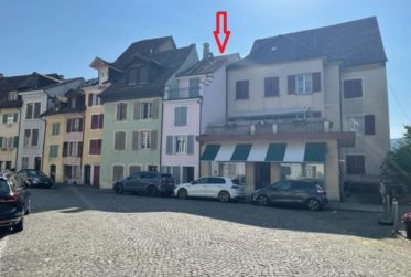 Appartements meublés de caractère en centre-ville historique de Porrentruy, en face du Lycée Cantonal