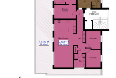 Magnifique attique 4,5 pièces avec grande terrasse