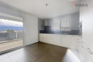 Attique lumineux de 3,5 pièces avec terrasse panoramique de 55 m² à Delémont