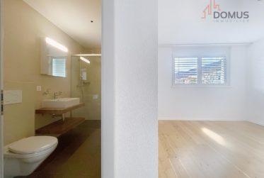Attique lumineux de 3,5 pièces avec terrasse panoramique de 55 m² à Delémont