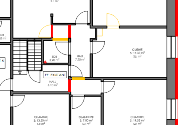 3 Bedrooms Flat, Renovated flat