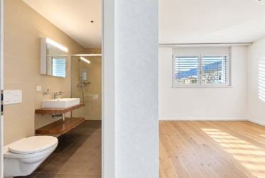Attique lumineux de 3,5 pièces avec terrasse panoramique de 55 m² à Delémont